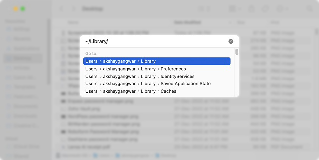 Mac లో లైబ్రరీ లాంచర్